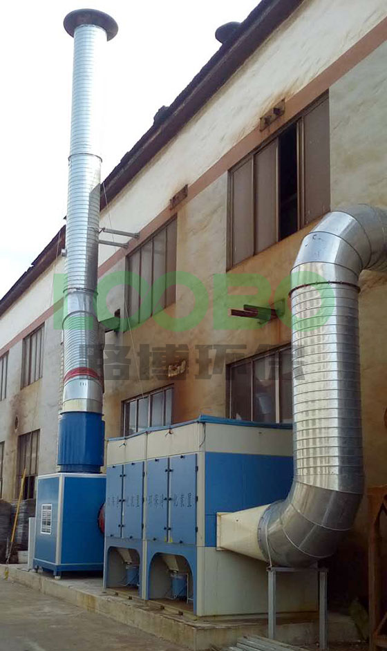 煙臺(tái)某大型高端汽車(chē)配套企業(yè)焊接除塵打磨項(xiàng)目竣工